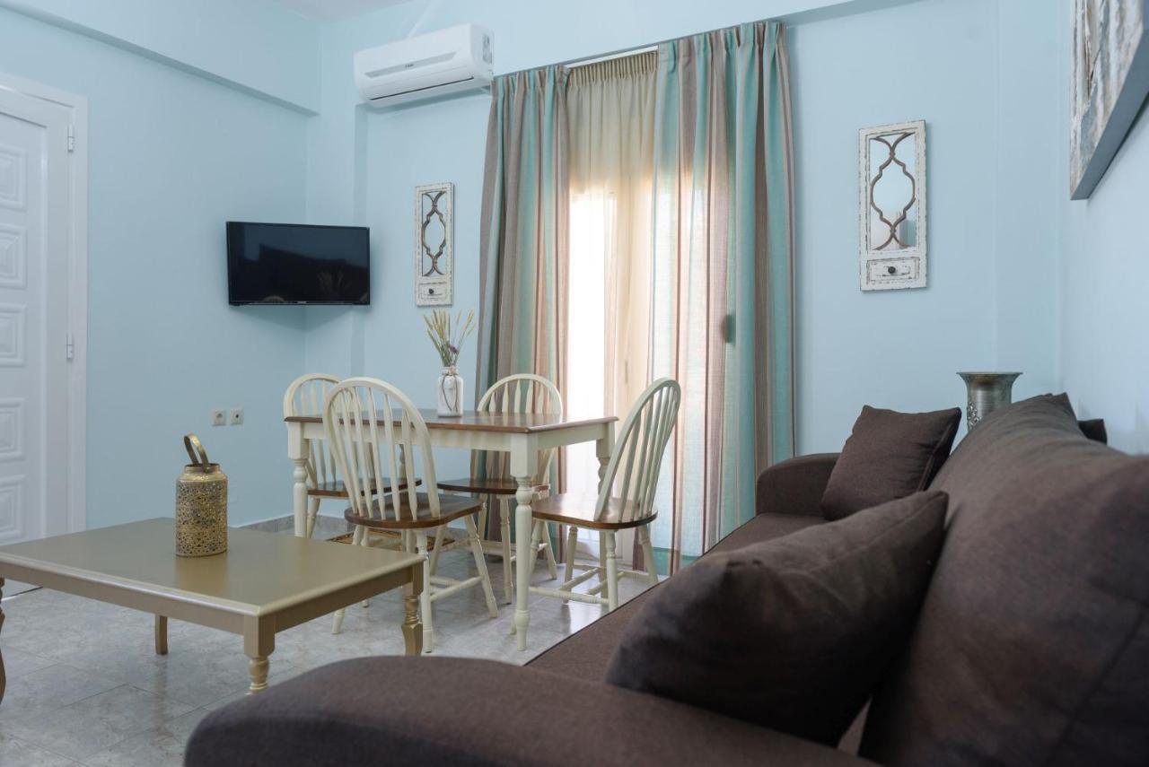 Spyros Apartments With Pool Kalamaki (Heraklion) Exterior foto