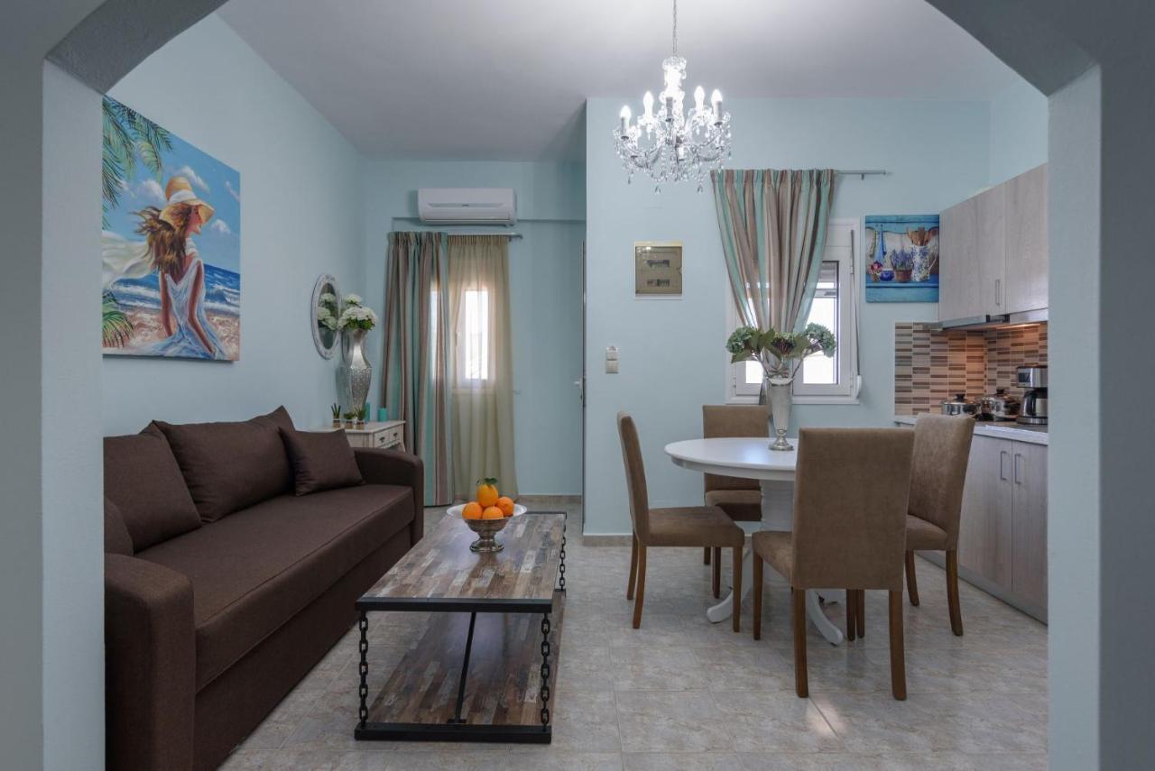 Spyros Apartments With Pool Kalamaki (Heraklion) Exterior foto