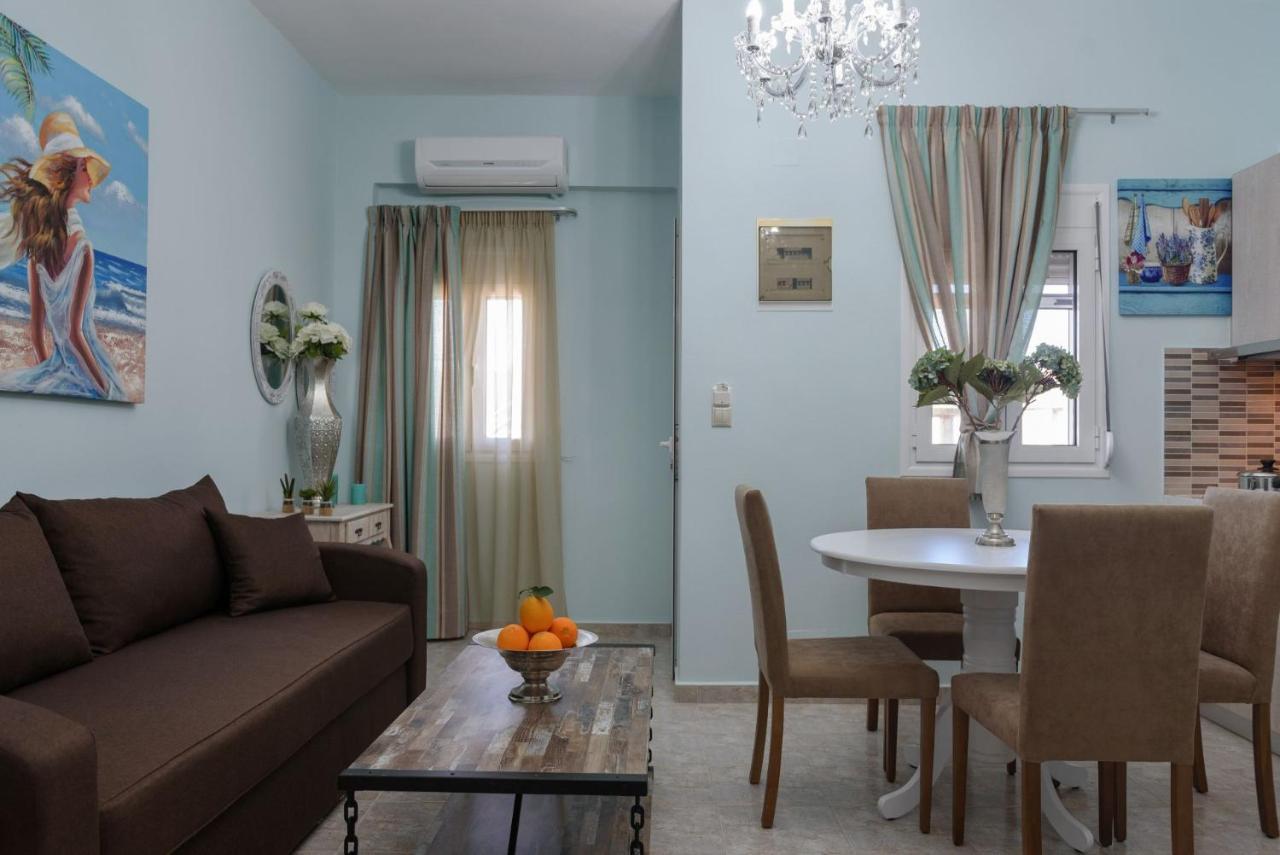 Spyros Apartments With Pool Kalamaki (Heraklion) Exterior foto