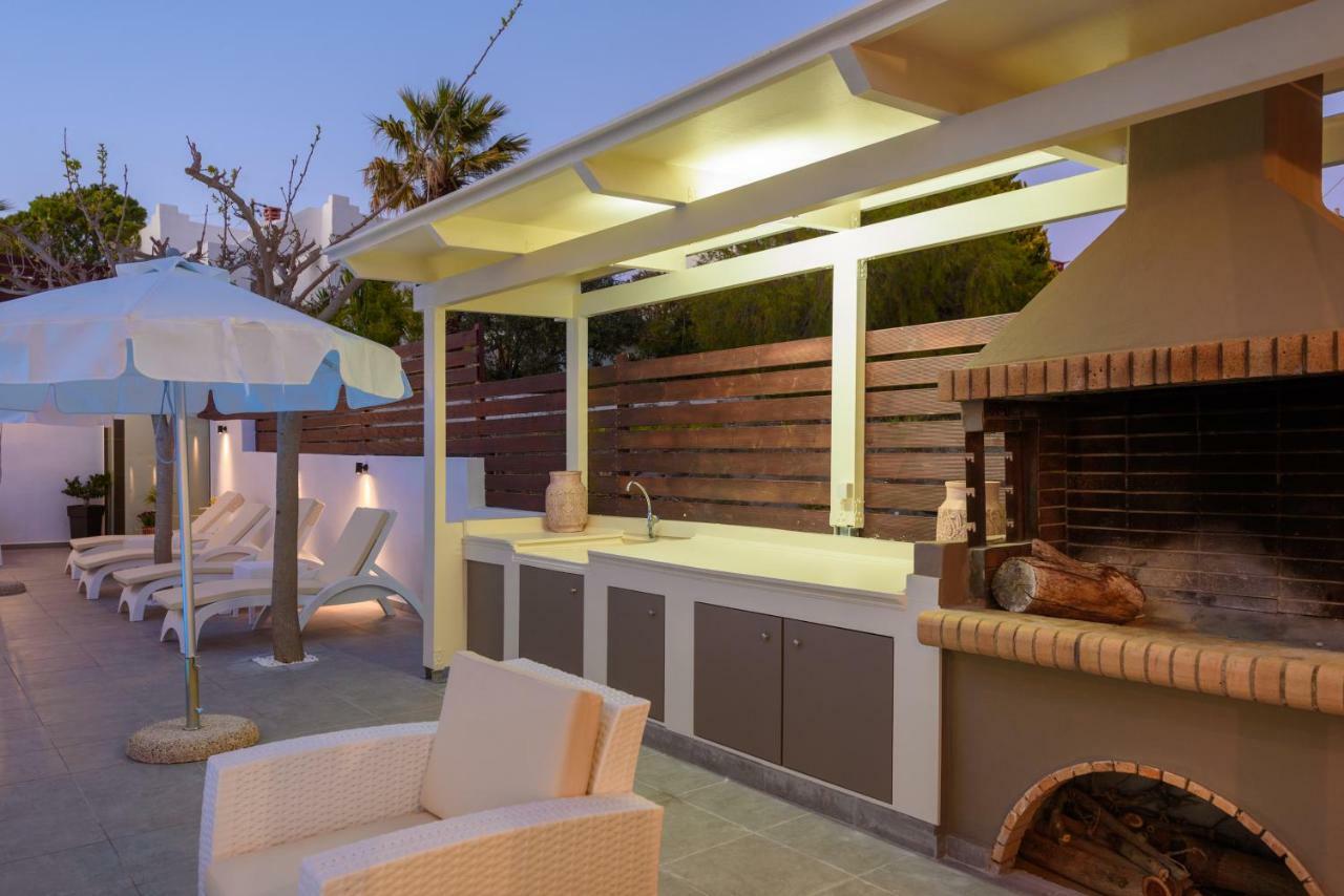 Spyros Apartments With Pool Kalamaki (Heraklion) Exterior foto